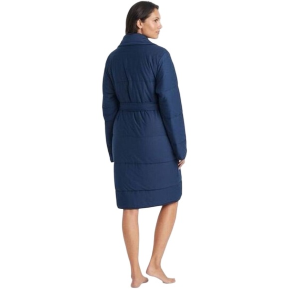 Midnight Quilted Cocoon Robe by Auden - Picture 3 of 10